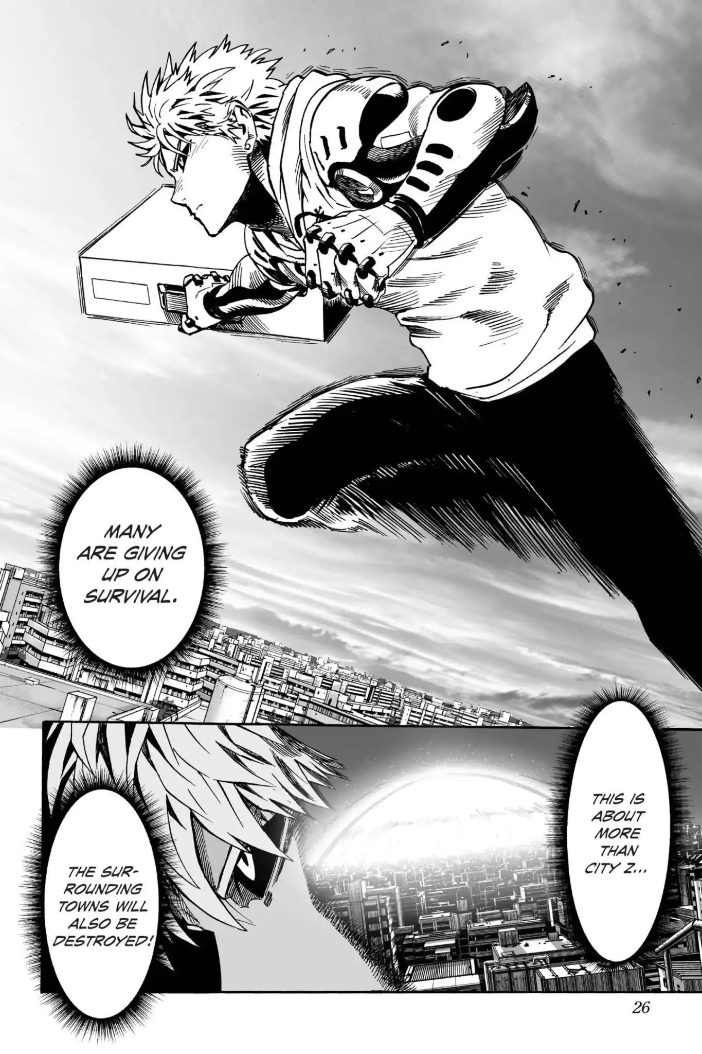 One Punch Man, Chapter 21 Giant Meteor image 24