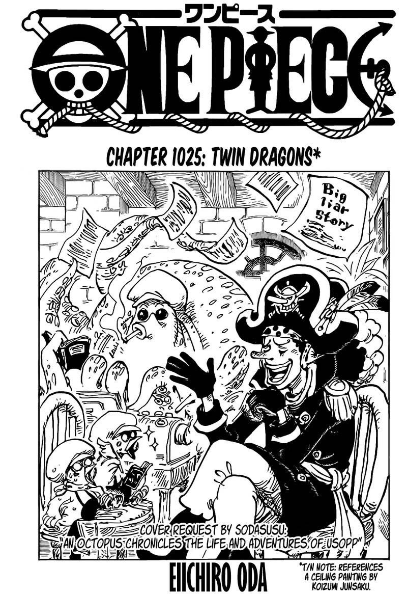 One Piece, chapter 1025 image 02
