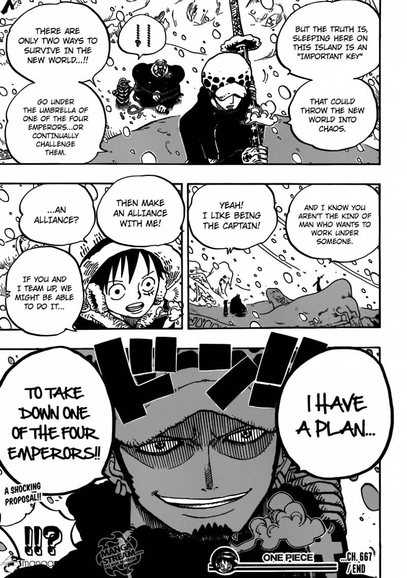 One Piece, chapter 667 image 19