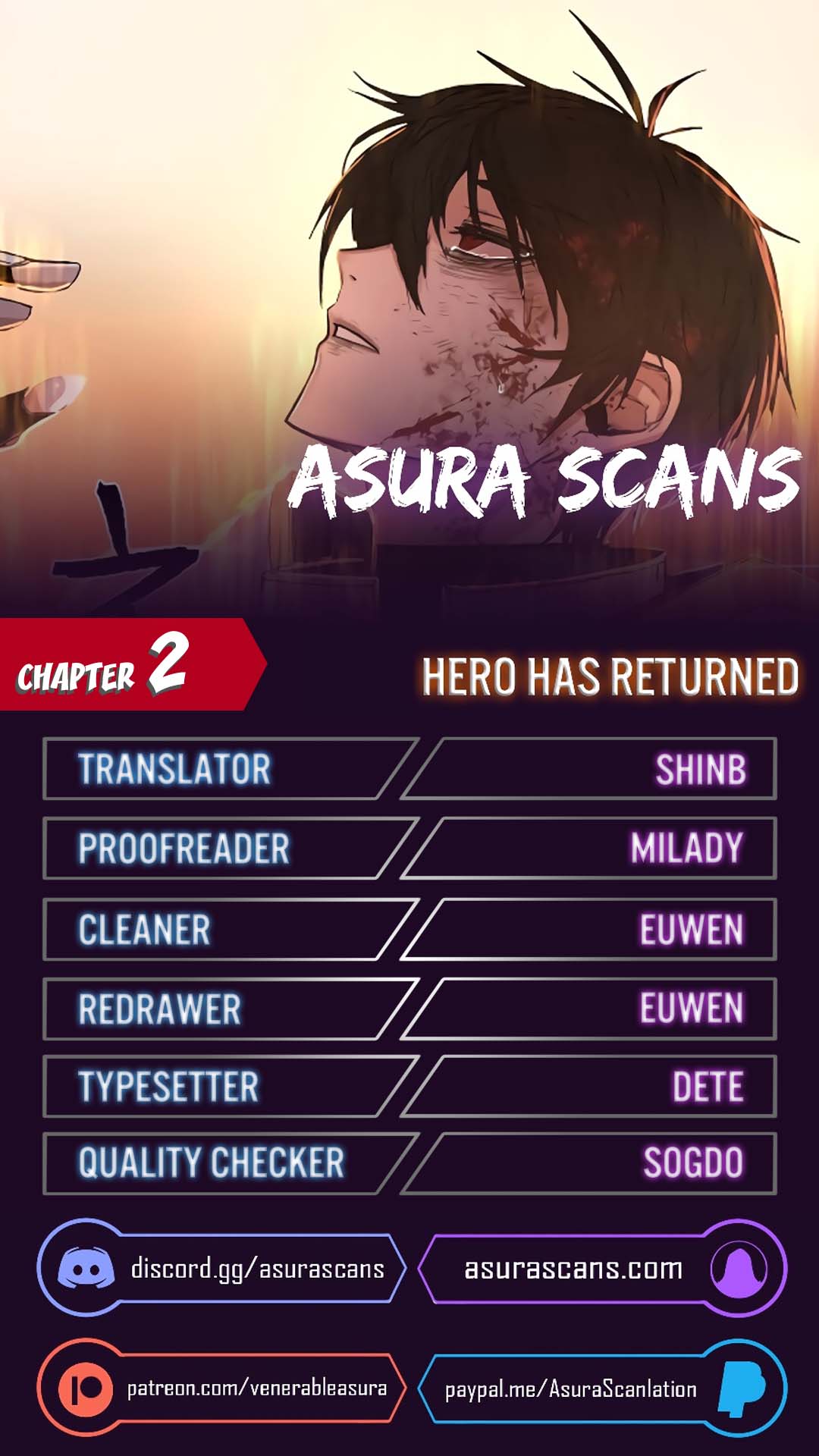 Hero Has Returned, Chapter 2 image 01