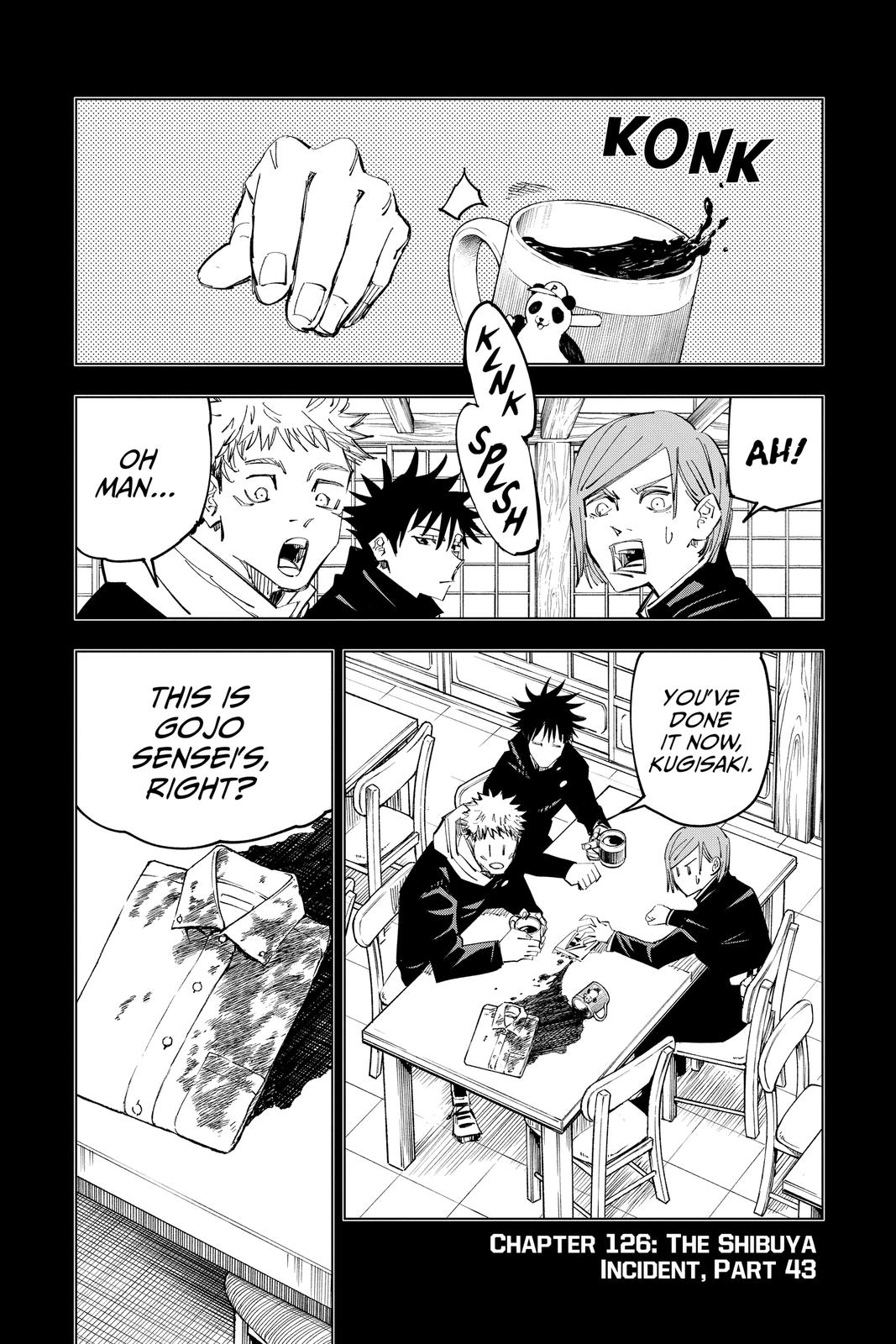 Jujutsu Kaisen, Chapter 126 image 01