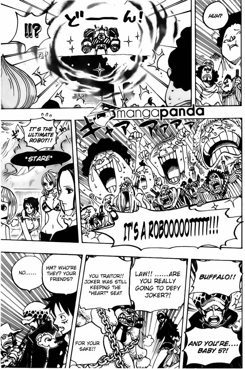 One Piece, chapter 695 image 10