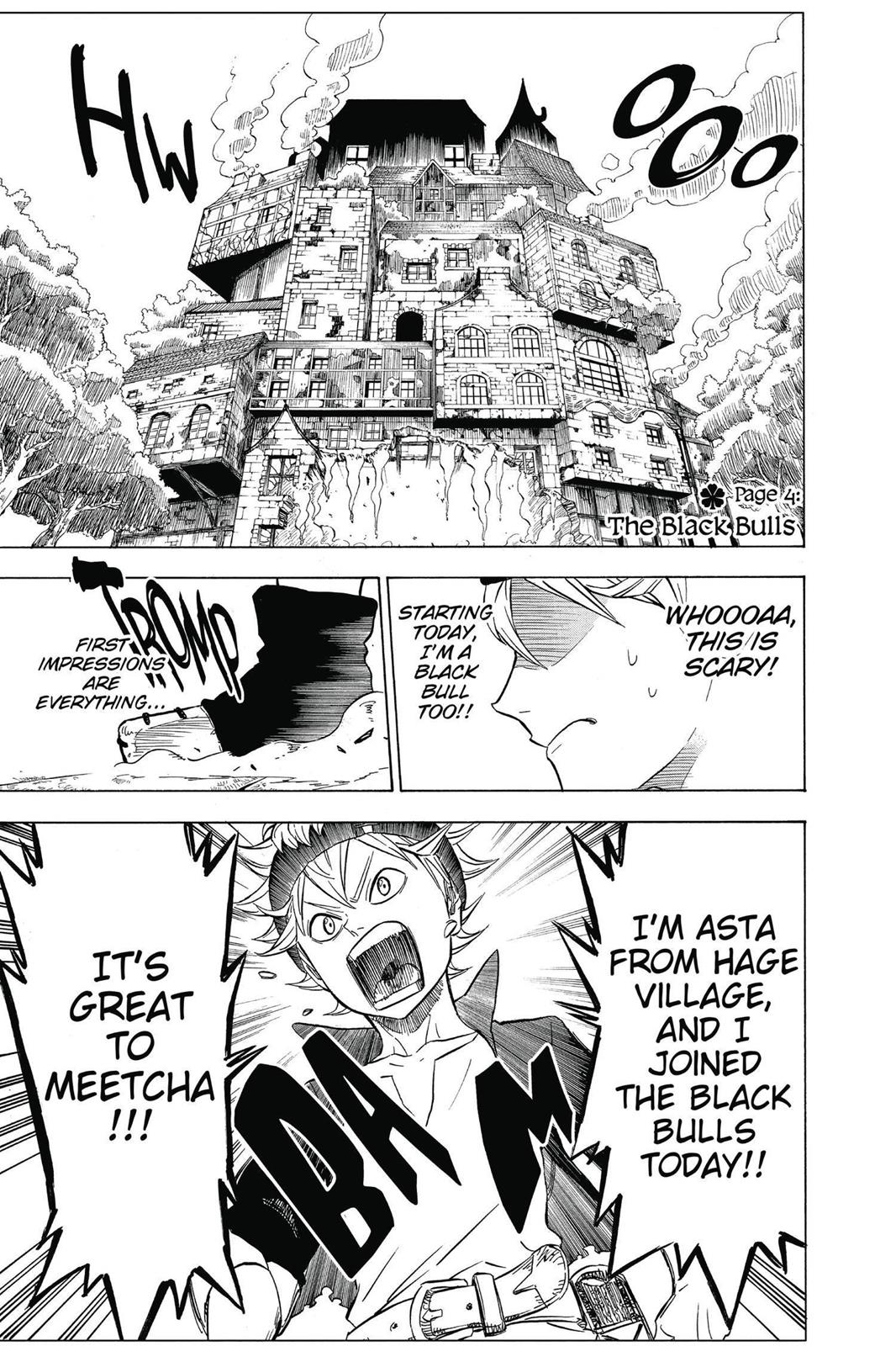 Black Clover, Chapter 4 image 01