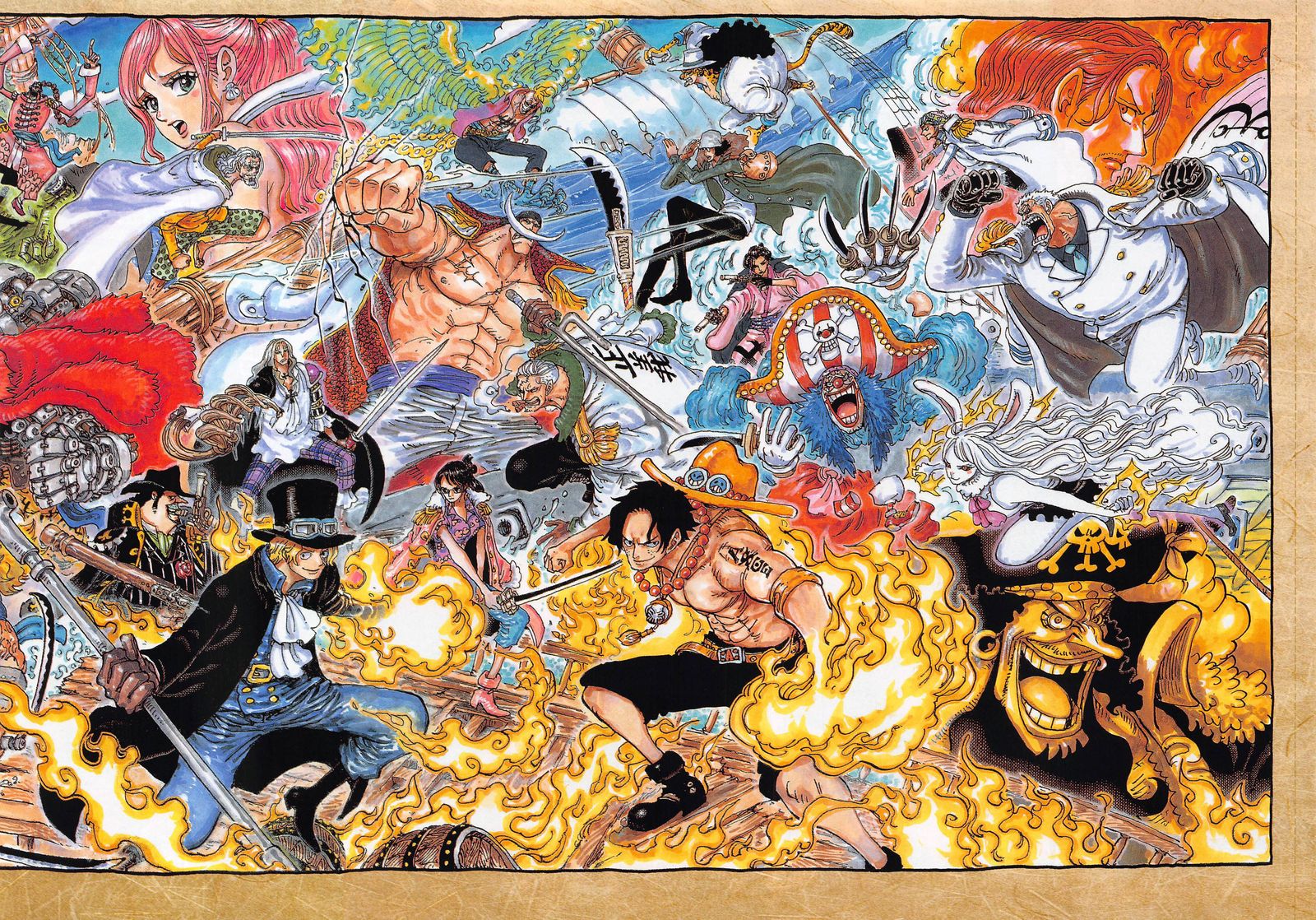One Piece, chapter 1025 image 01