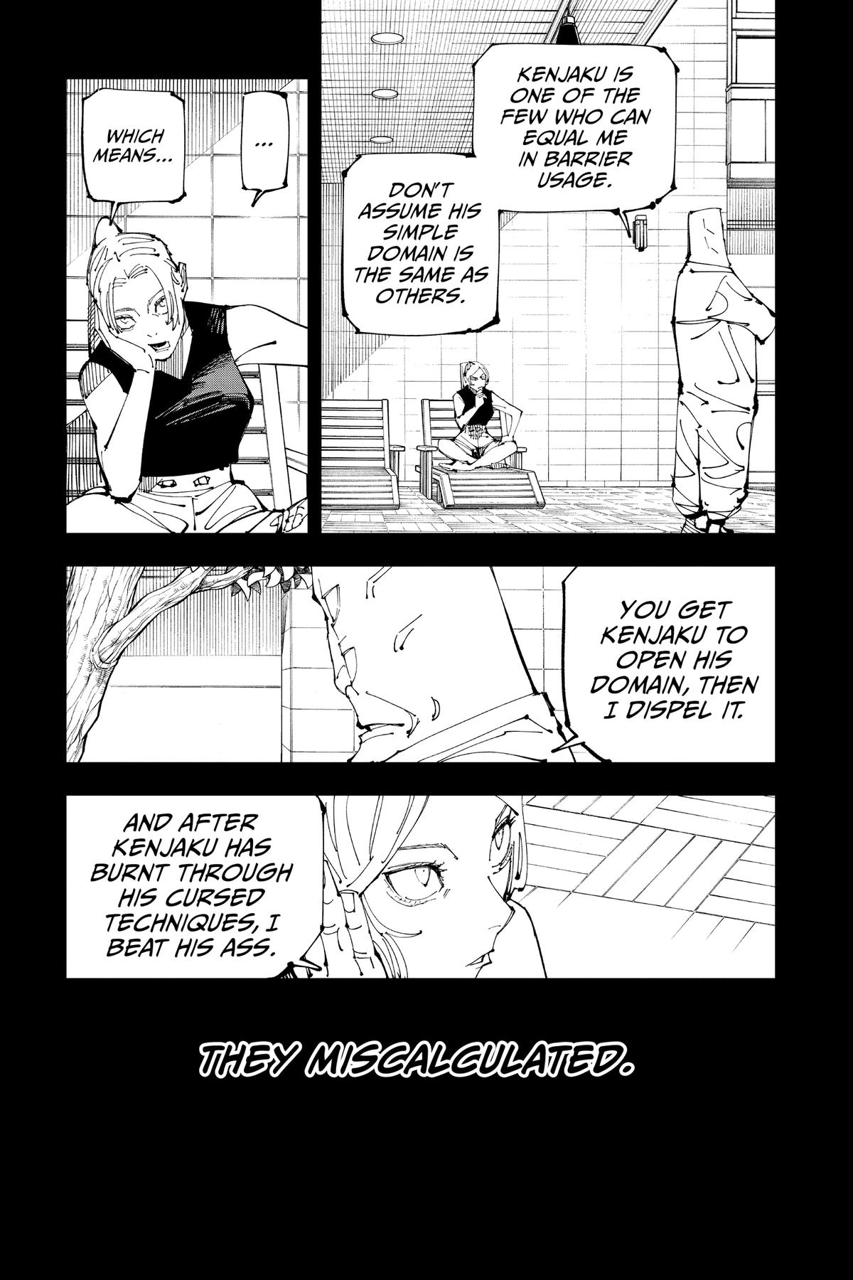 Jujutsu Kaisen, Chapter 206 image 05