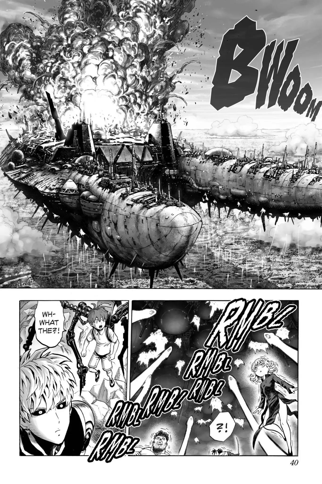 One Punch Man, Chapter 35 The Fight image 39