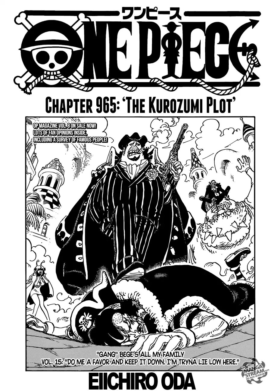One Piece, chapter 965 image 01