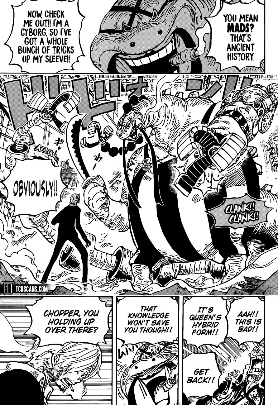 One Piece, chapter 1017 image 12