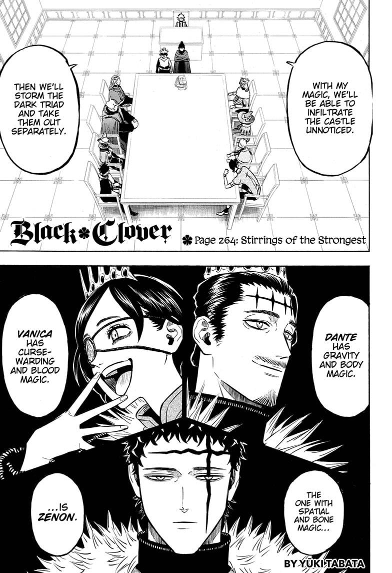 Black Clover, Chapter 264 image 01