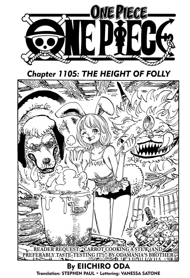 One Piece, Chapter 1105 image 01