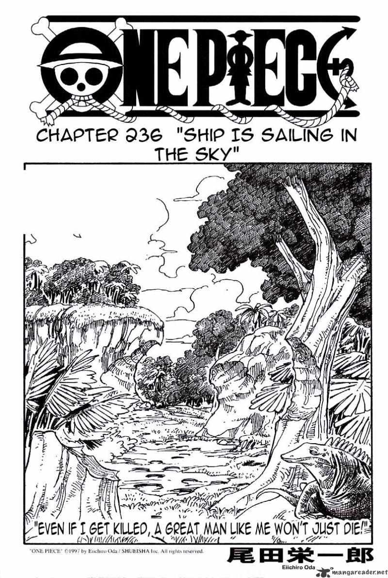 One Piece, chapter 236 image 01