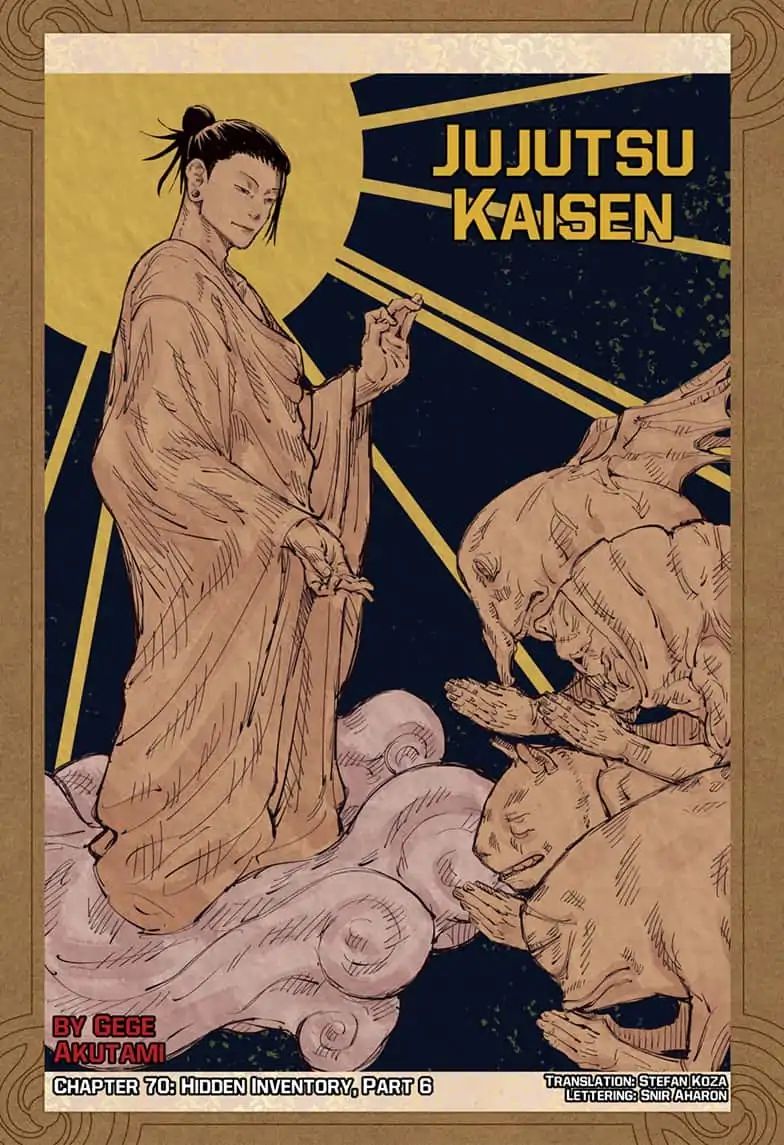 Jujutsu Kaisen, Chapter 70 Hidden Inventory, Part 6 image 01
