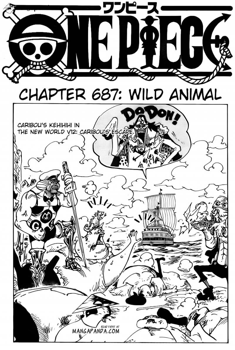 One Piece, chapter 687 image 03