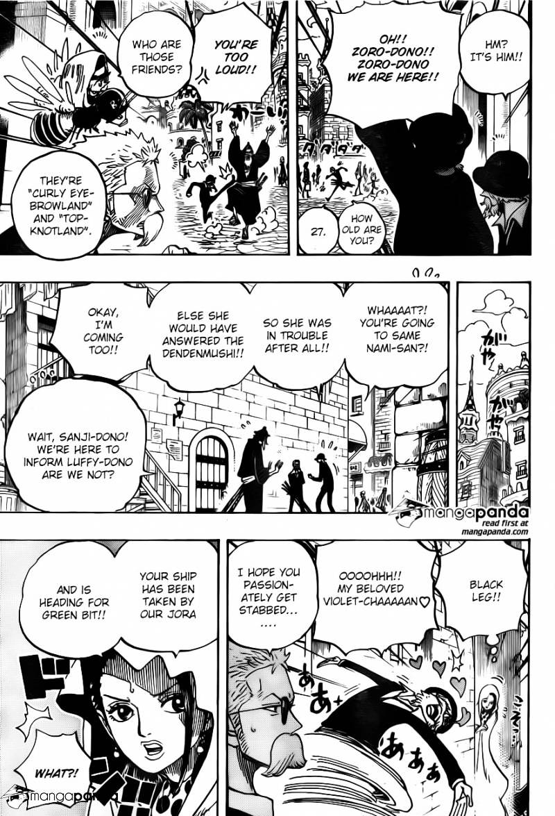 One Piece, chapter 722 image 14