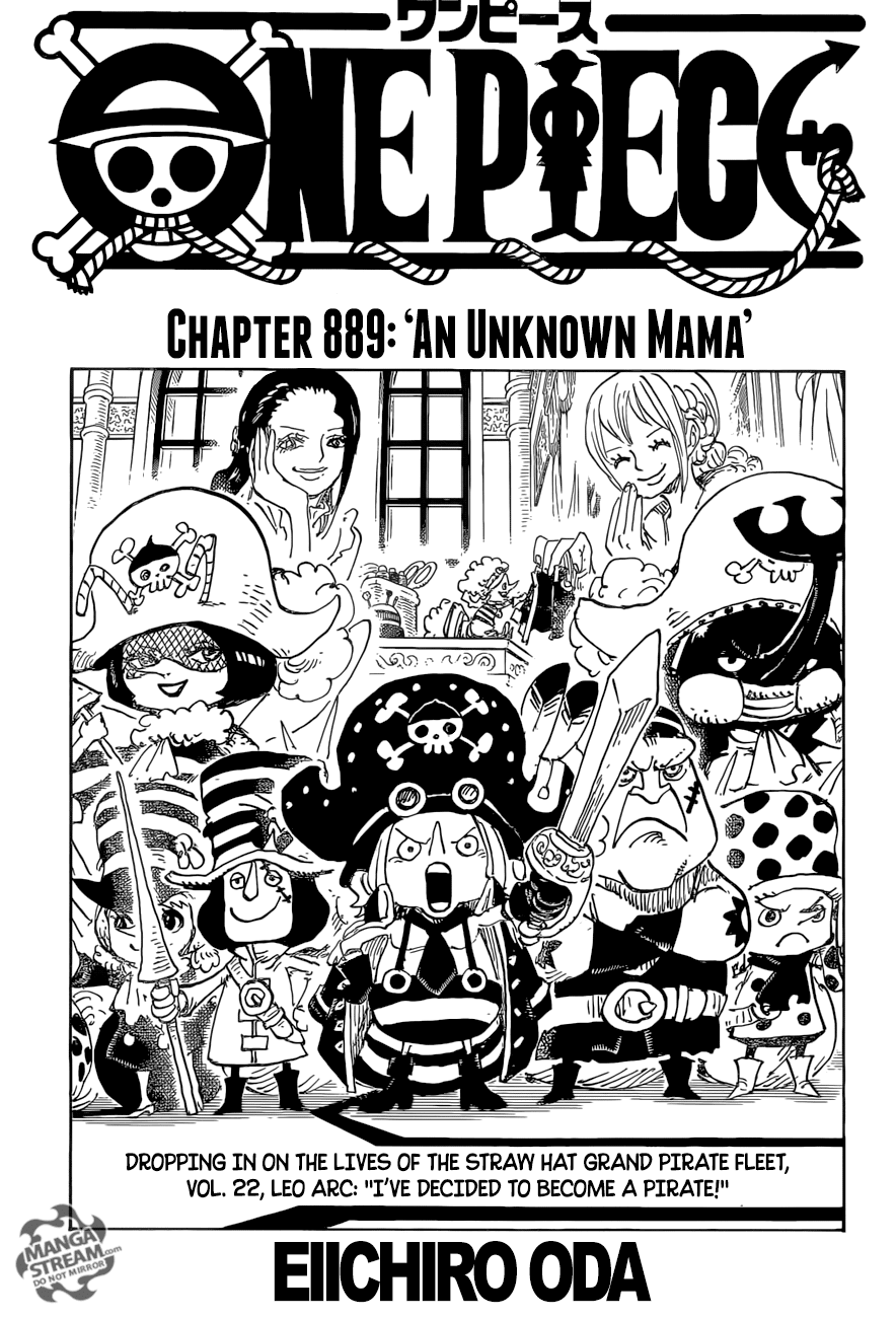One Piece, chapter 889 image 01