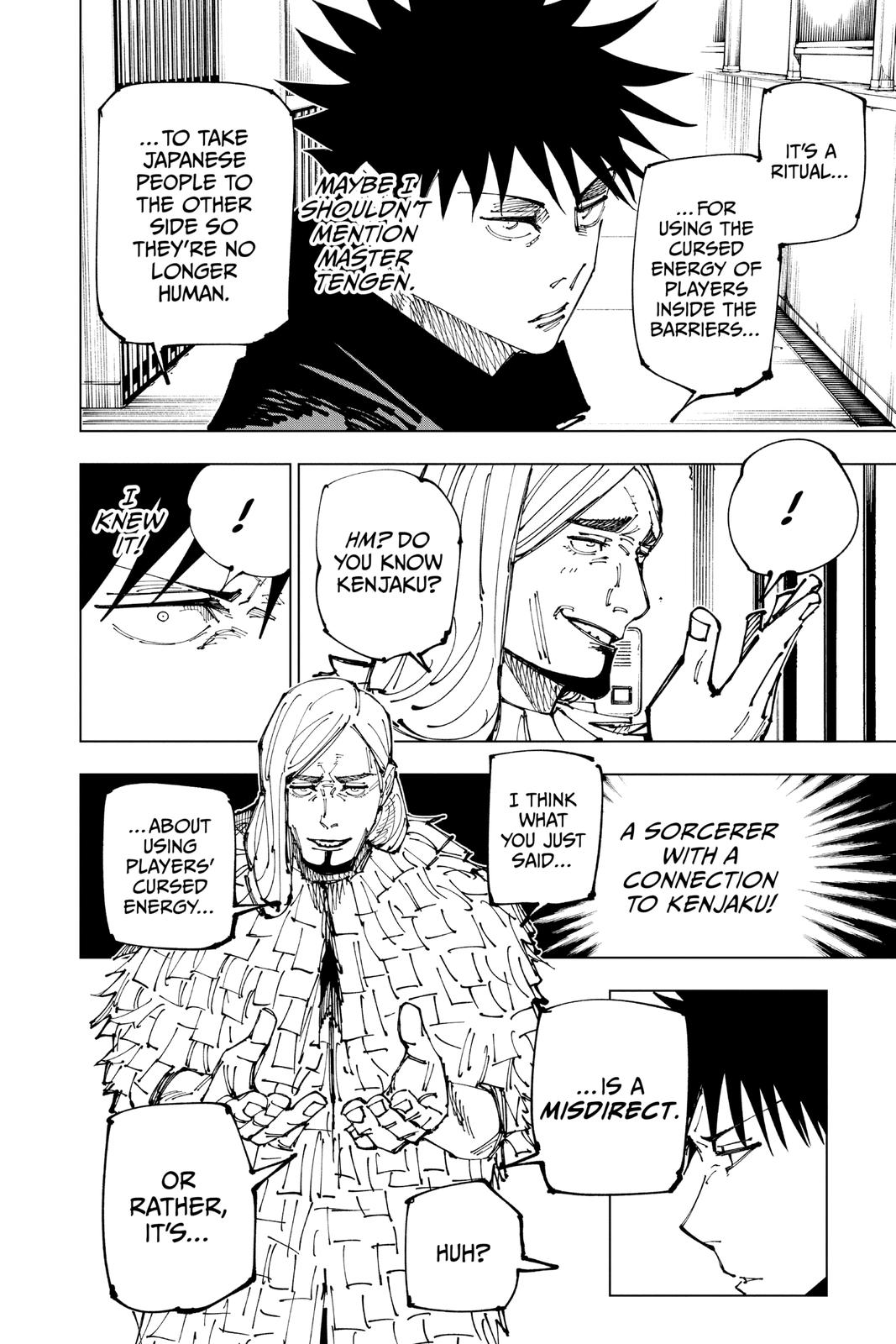 Jujutsu Kaisen, Chapter 167 image 06