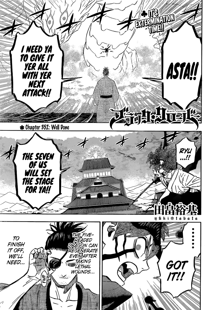Black Clover, Chapter 352 Well Done image 1