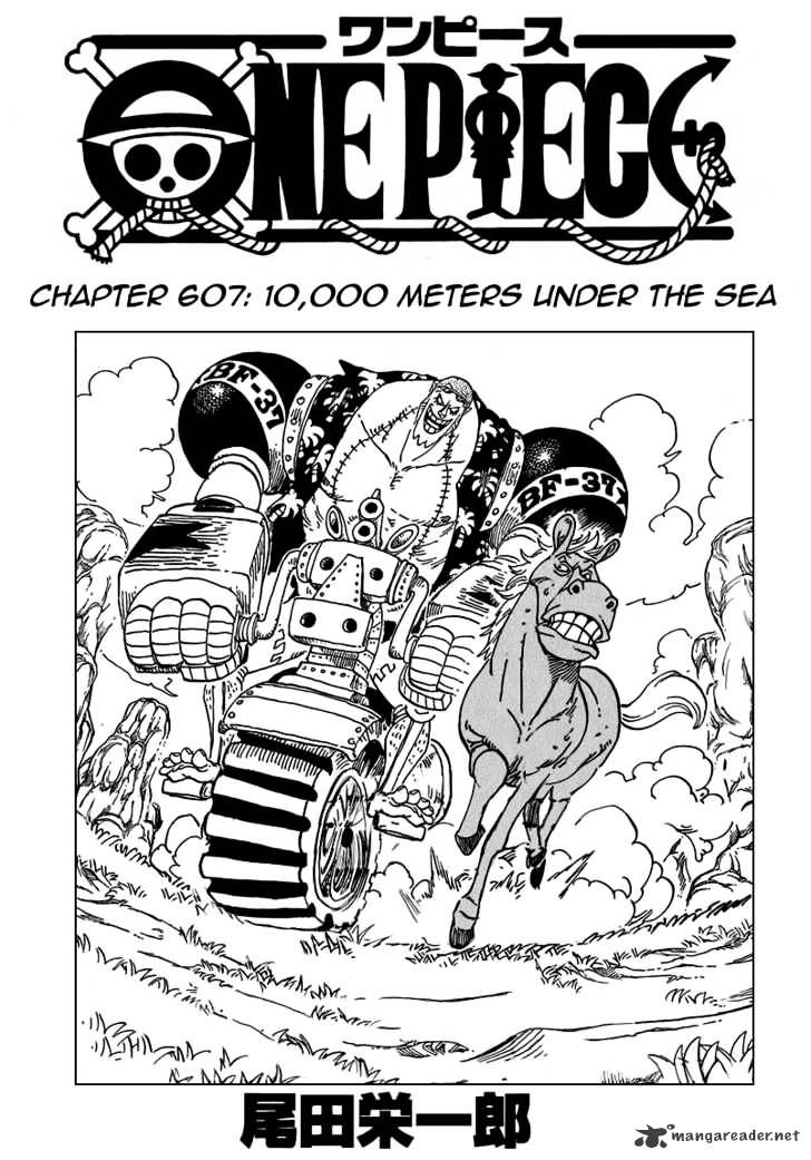 One Piece, chapter 607 image 01