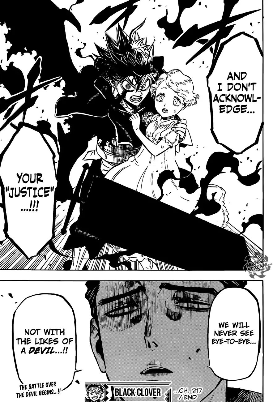 Black Clover, Chapter 217 The Scales Of Justice image 15