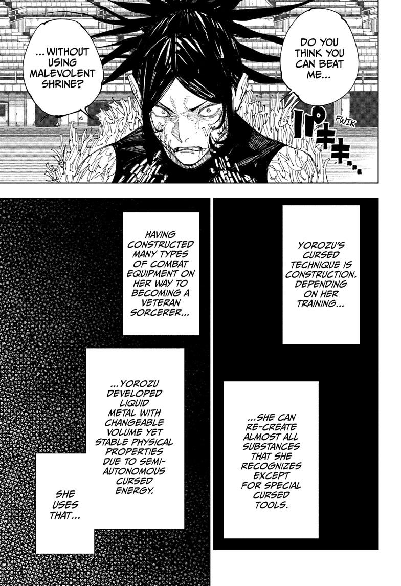 Jujutsu Kaisen, Chapter 217 image 17