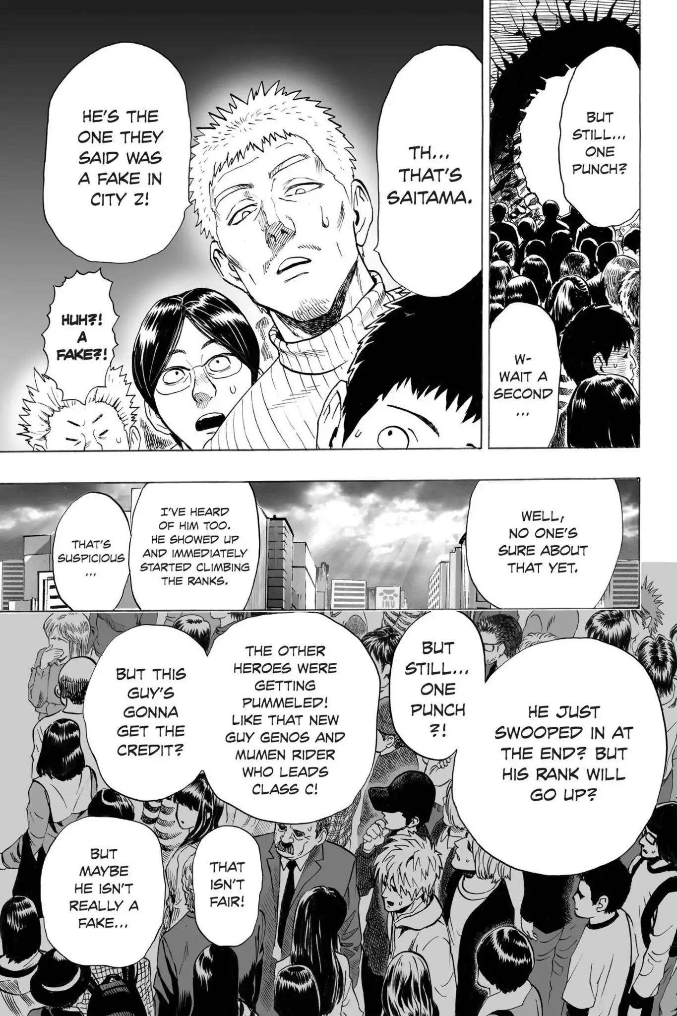 One Punch Man, Chapter 28 It