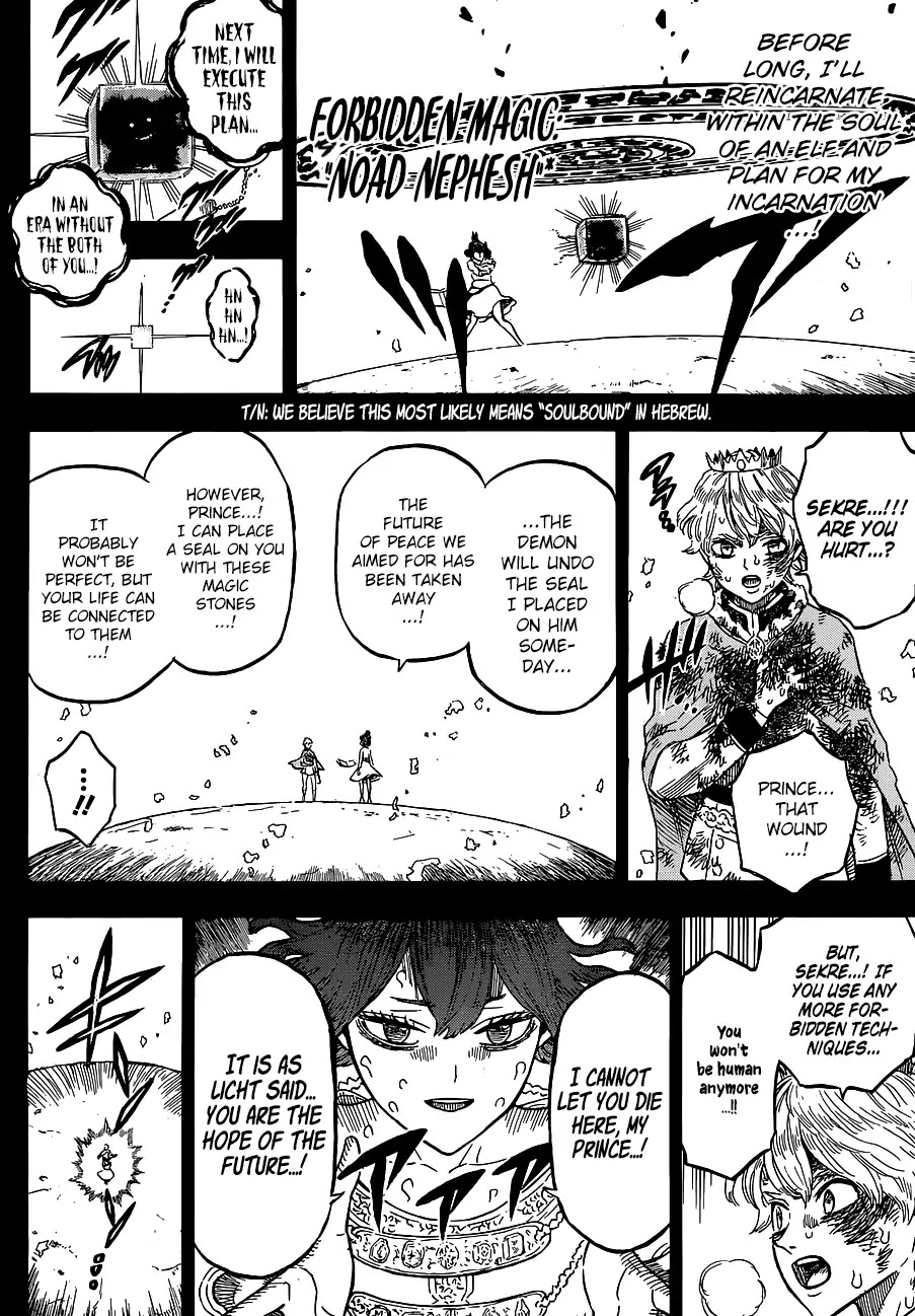 Black Clover, Chapter 205 The Truth Of 500 Years Ago image 12