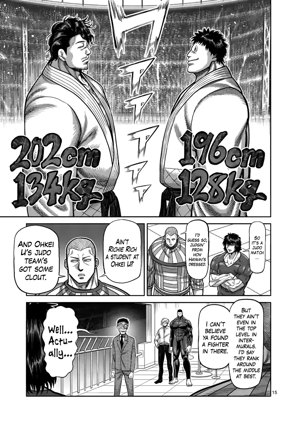 Kengan Omega, Chapter 97 The Two Kings image 15