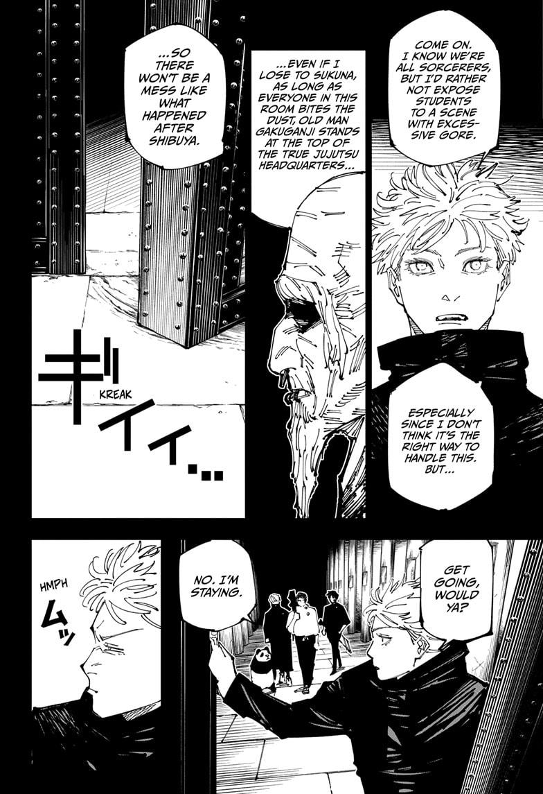 Jujutsu Kaisen, Chapter 261 image 10