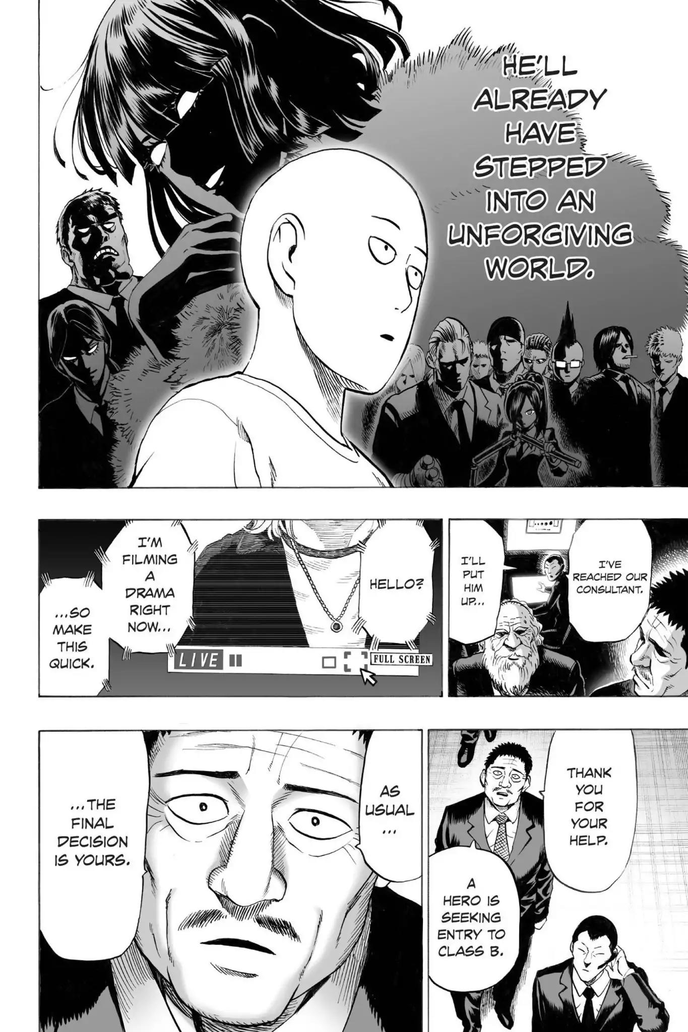 One Punch Man, Chapter 29 Class B image 14