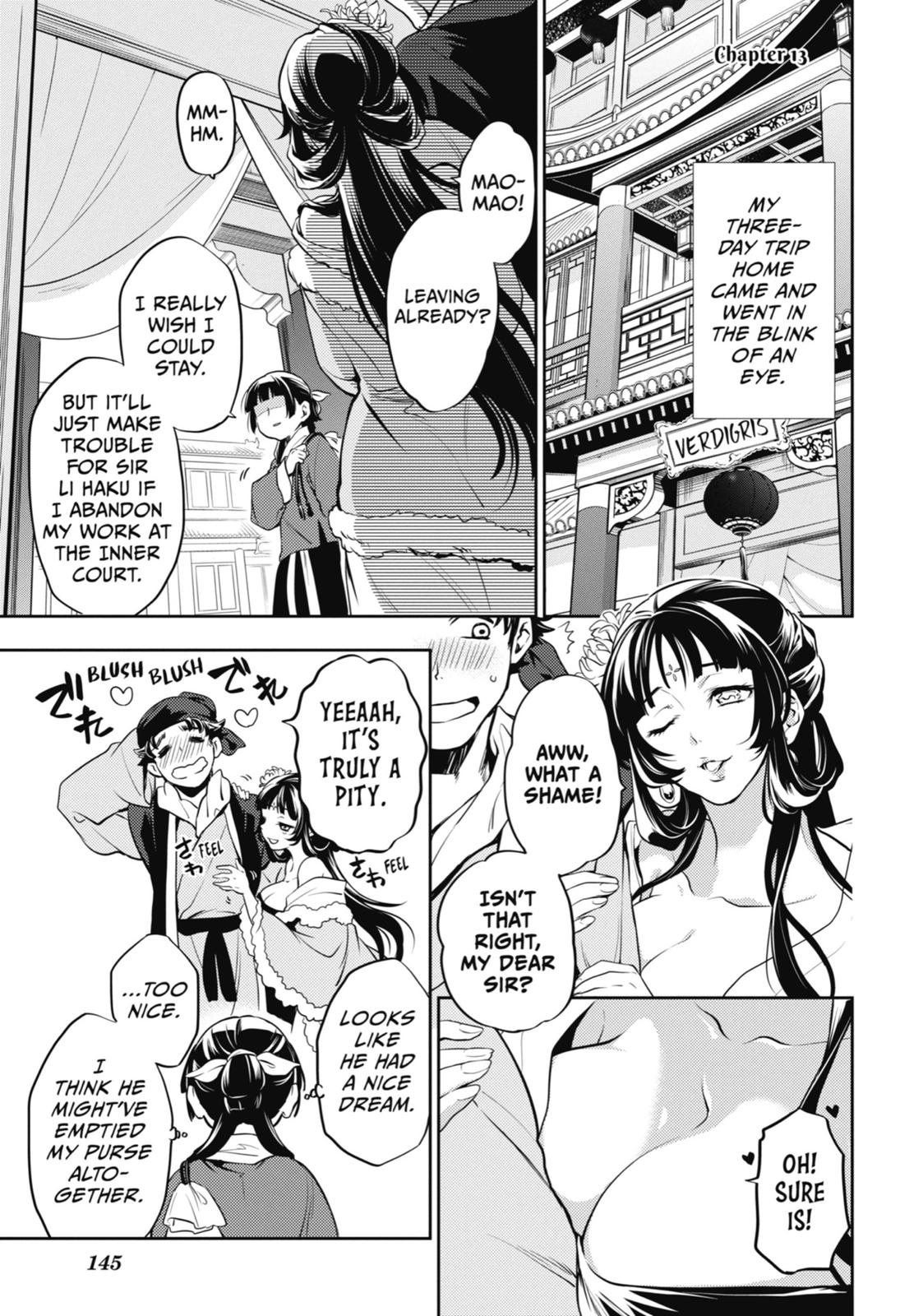 Kusuriya no Hitorigoto, Chapter 13 image 01