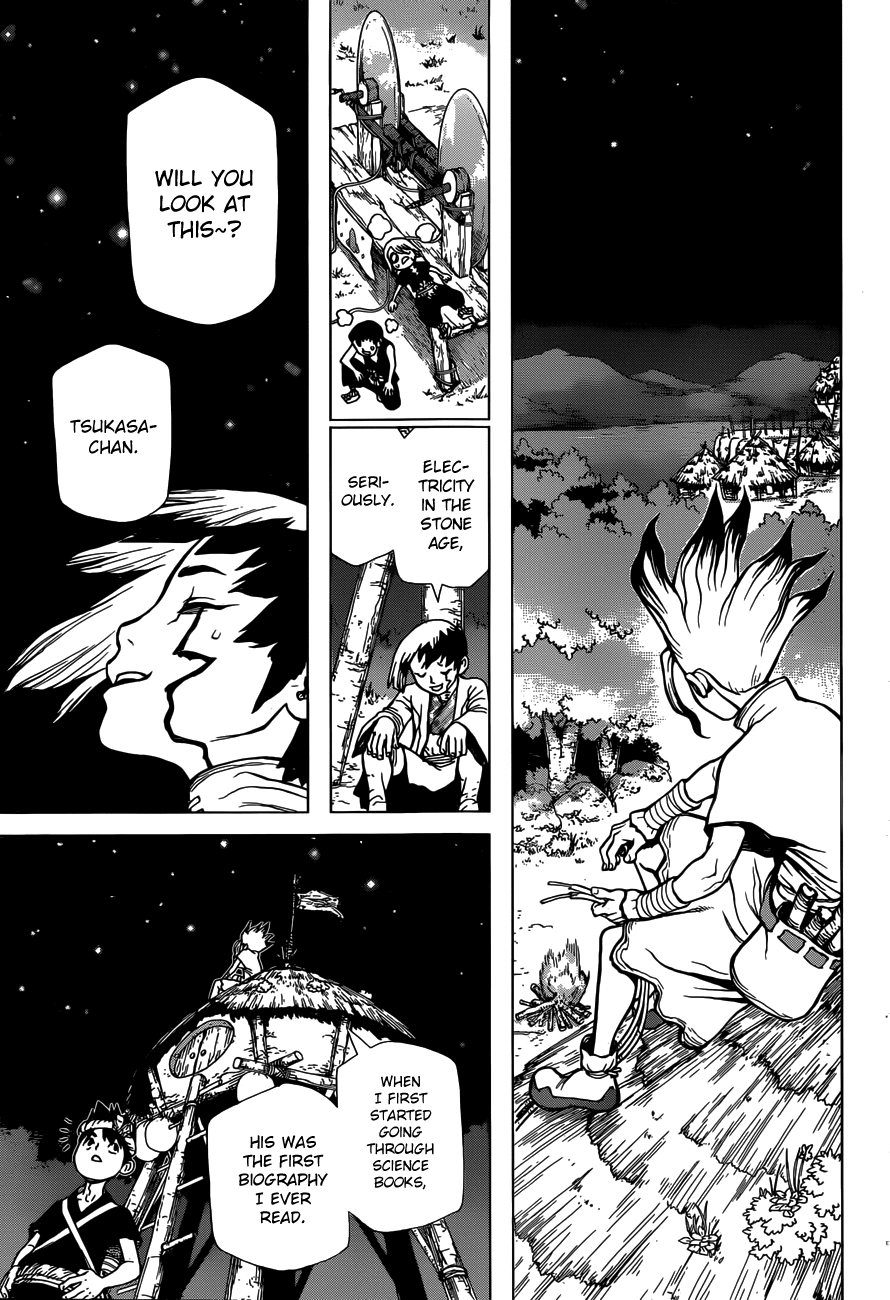 Dr.Stone, Chapter 25  With this hand, the light of science image 18