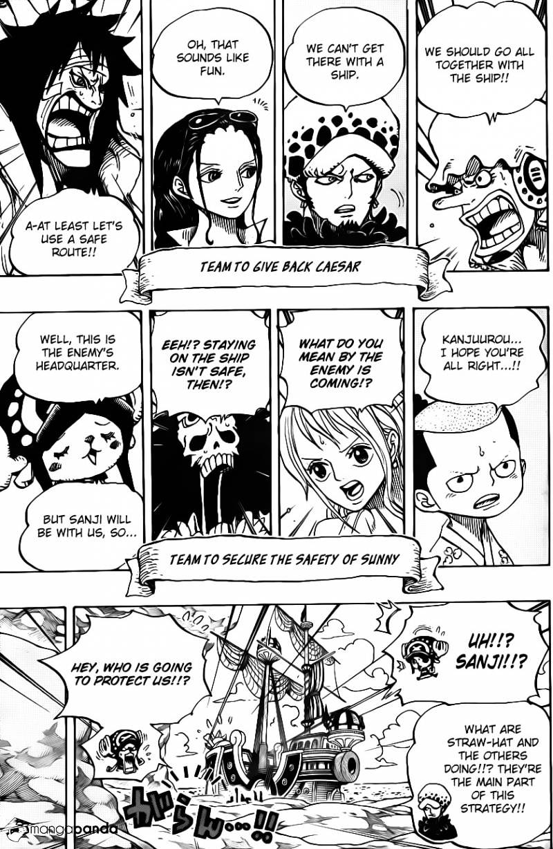 One Piece, chapter 701 image 09