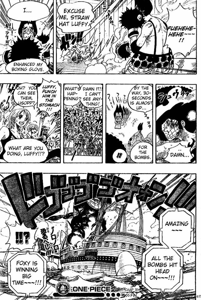 One Piece, chapter 314 image 19