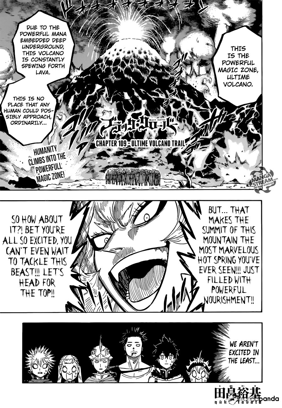 Black Clover, Chapter 109 image 01
