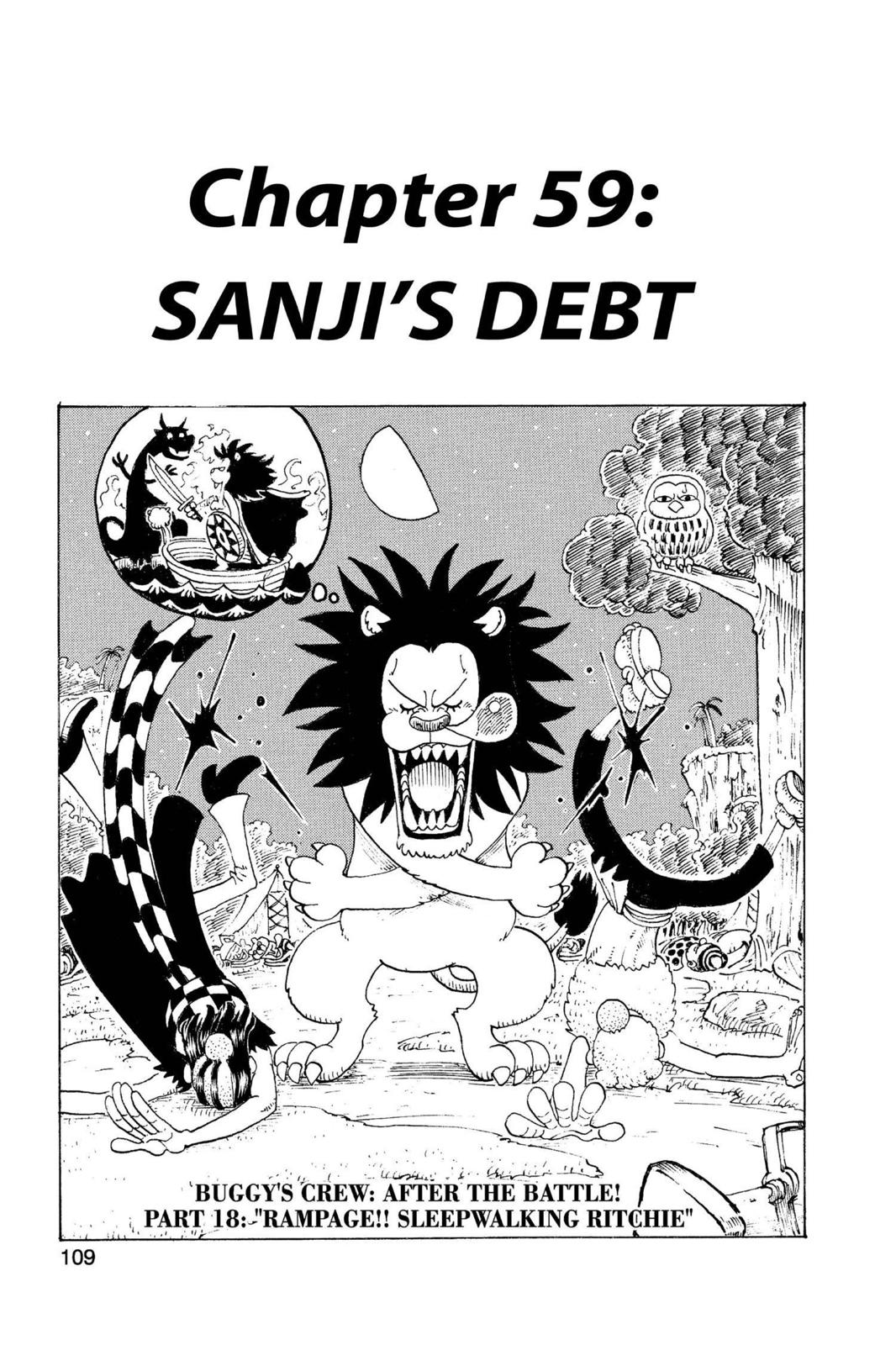 One Piece, Chapter 59 image 01