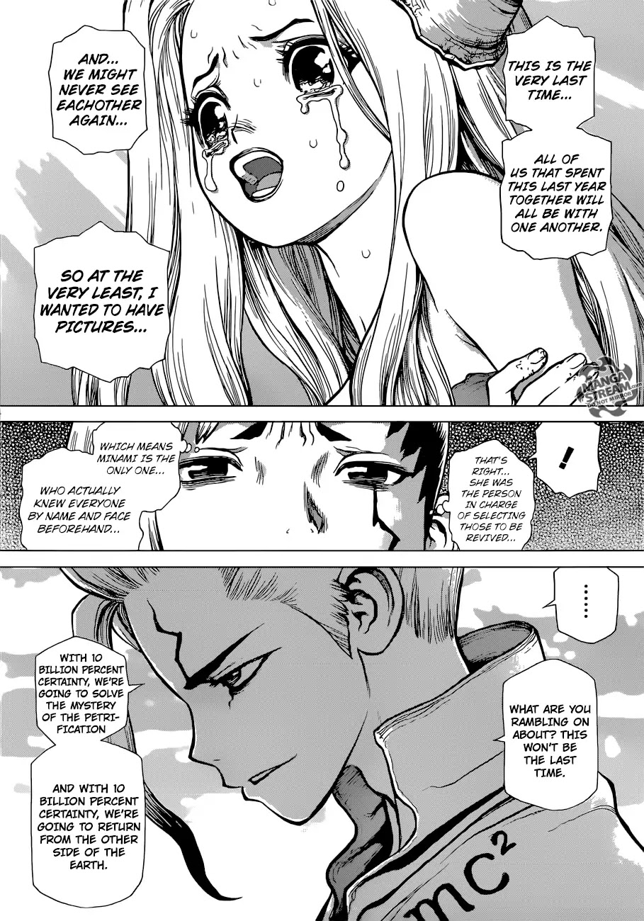 Dr.Stone, Chapter 99 The Kingdom of Science
