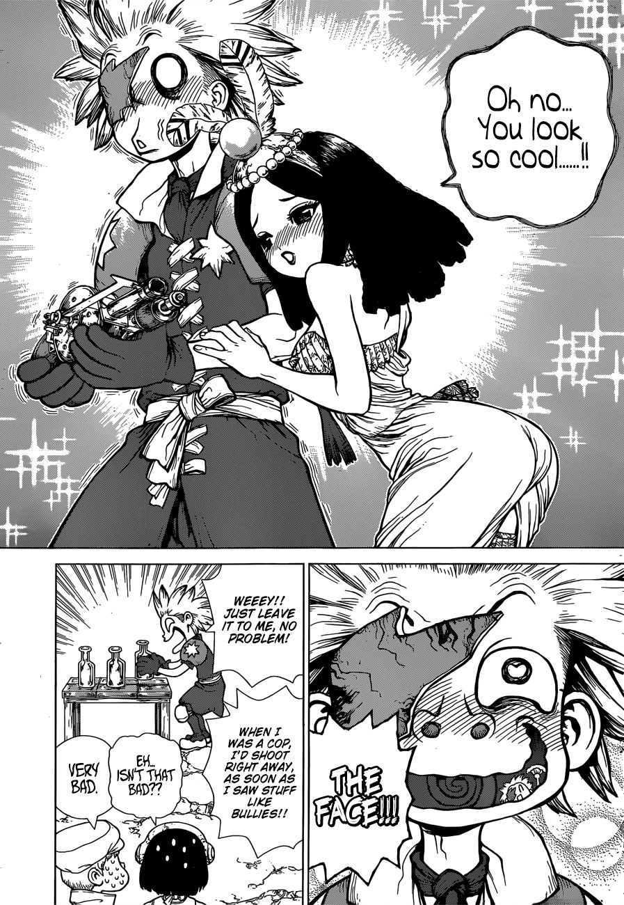 Dr.Stone, Chapter 124 The invention of God and the Devil image 16