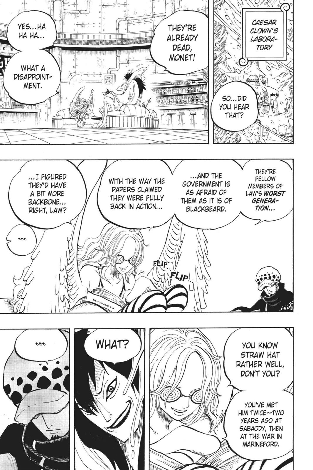 One Piece, Chapter 666 image 03
