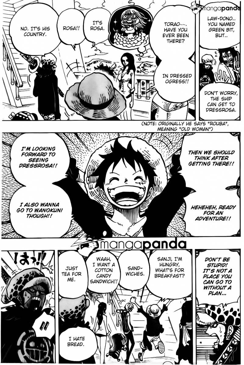 One Piece, chapter 700 image 12