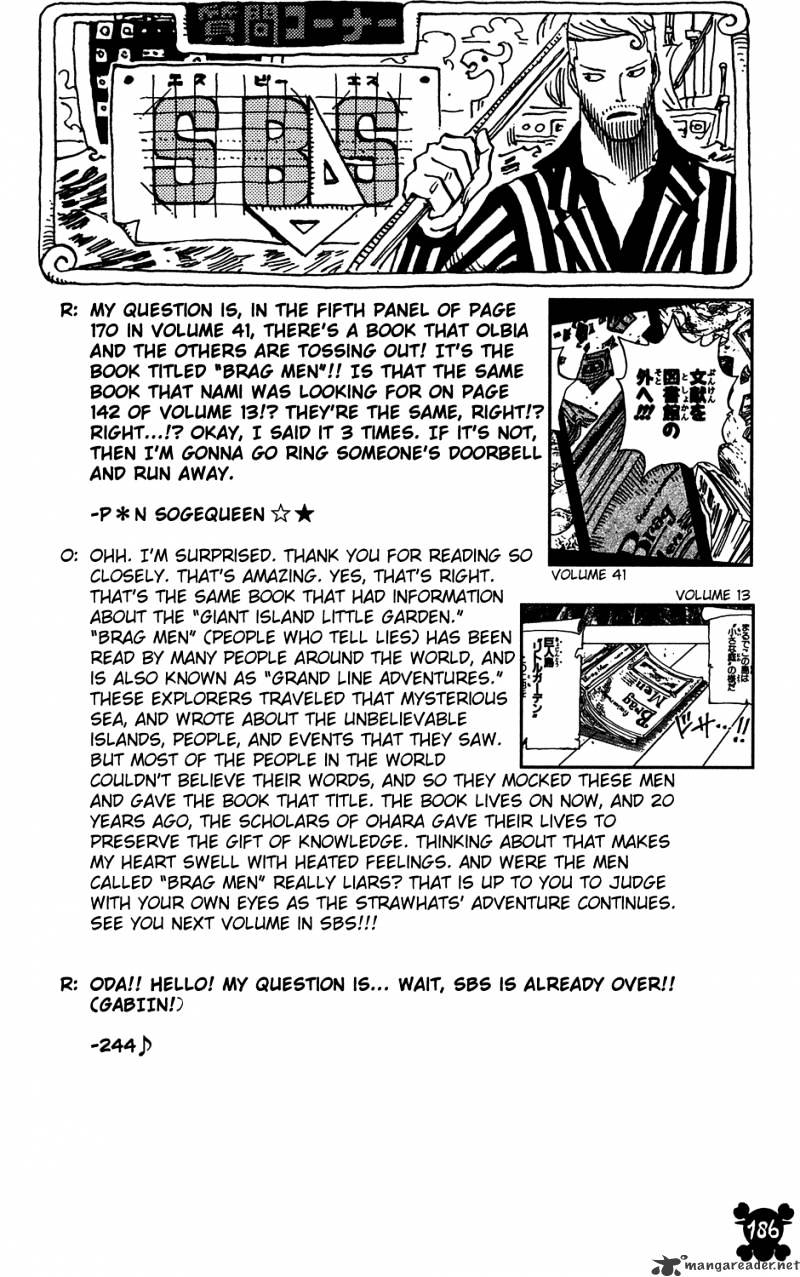 One Piece, chapter 408 image 19