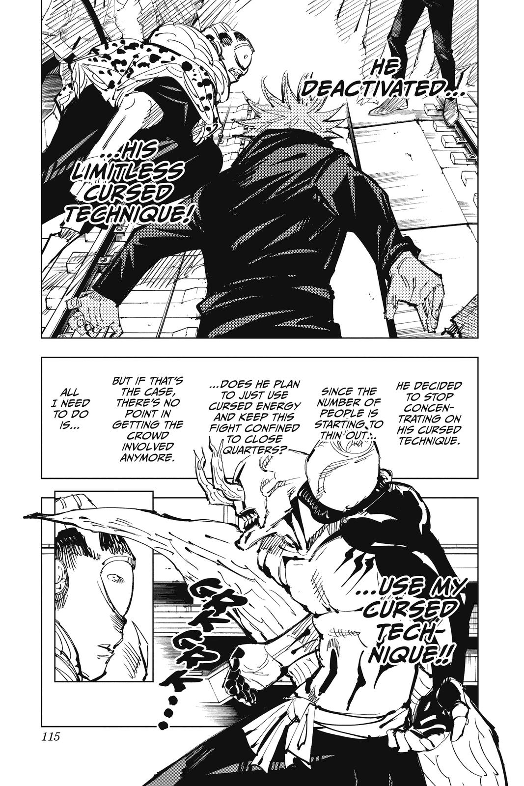 Jujutsu Kaisen, Chapter 85 image 09