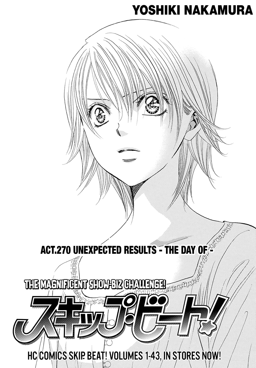 Skip Beat!, Chapter 270 Unexpected Results - The Day Of - image 06