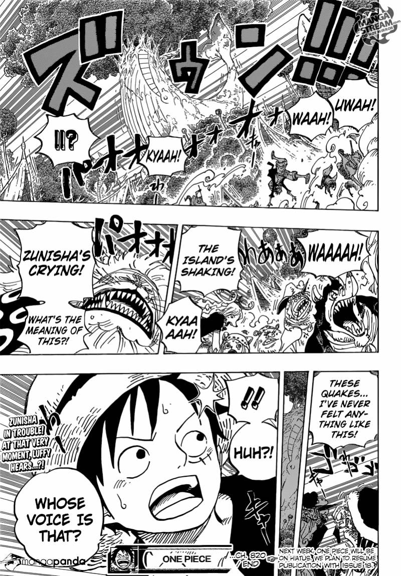 One Piece, chapter 820 image 19