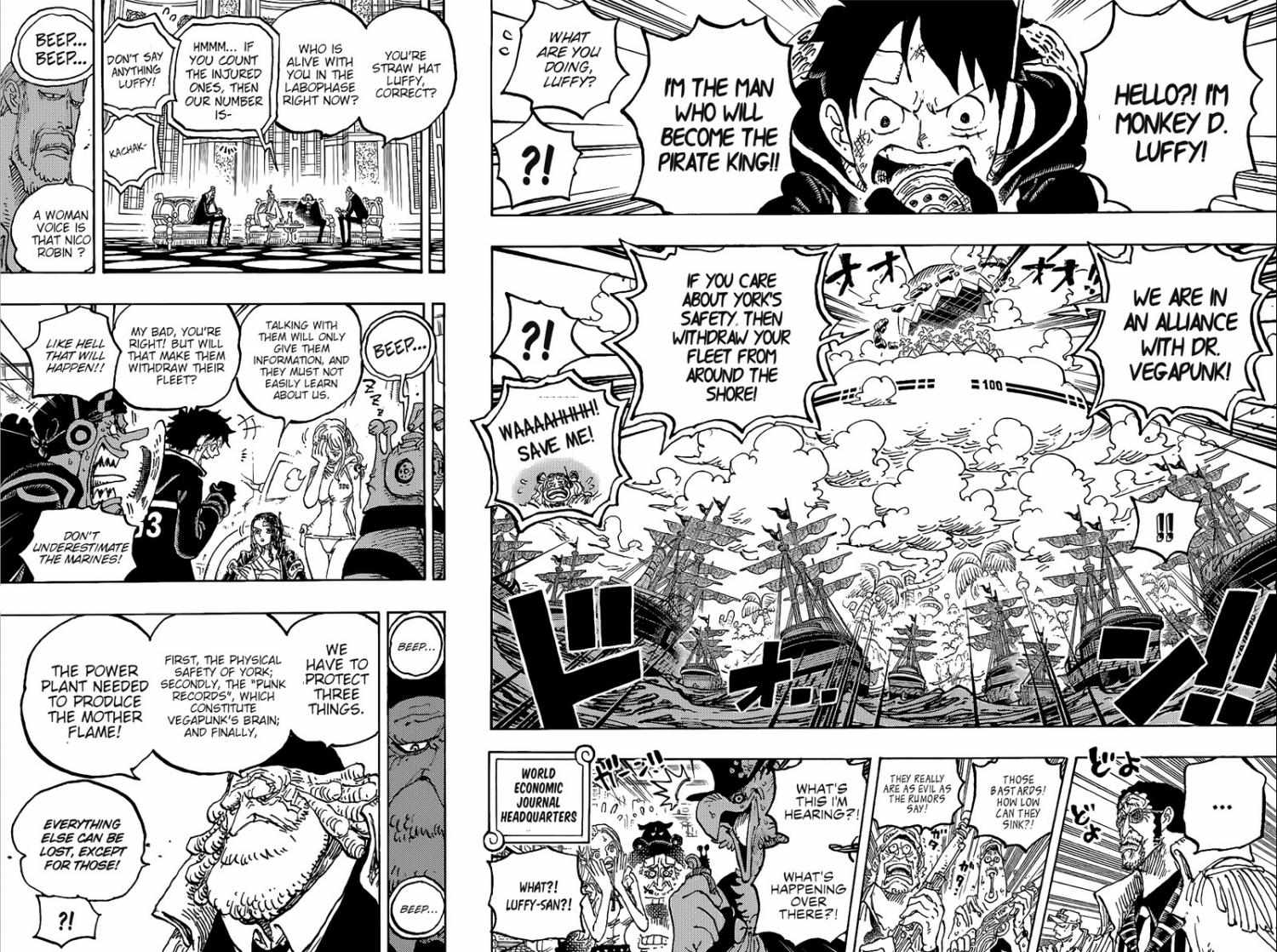 One Piece, chapter 1090 image 02