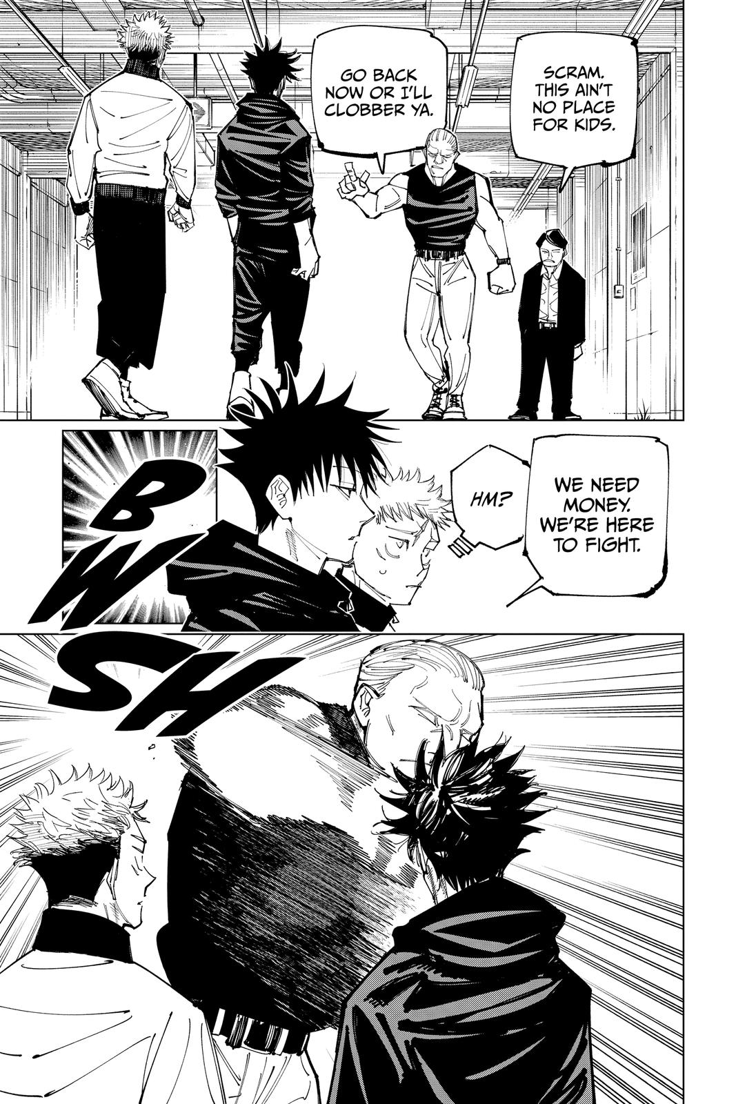 Jujutsu Kaisen, Chapter 153 image 09