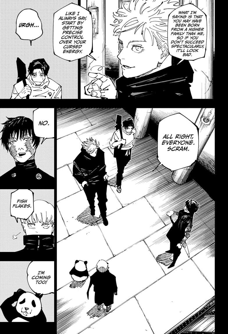 Jujutsu Kaisen, Chapter 261 image 09