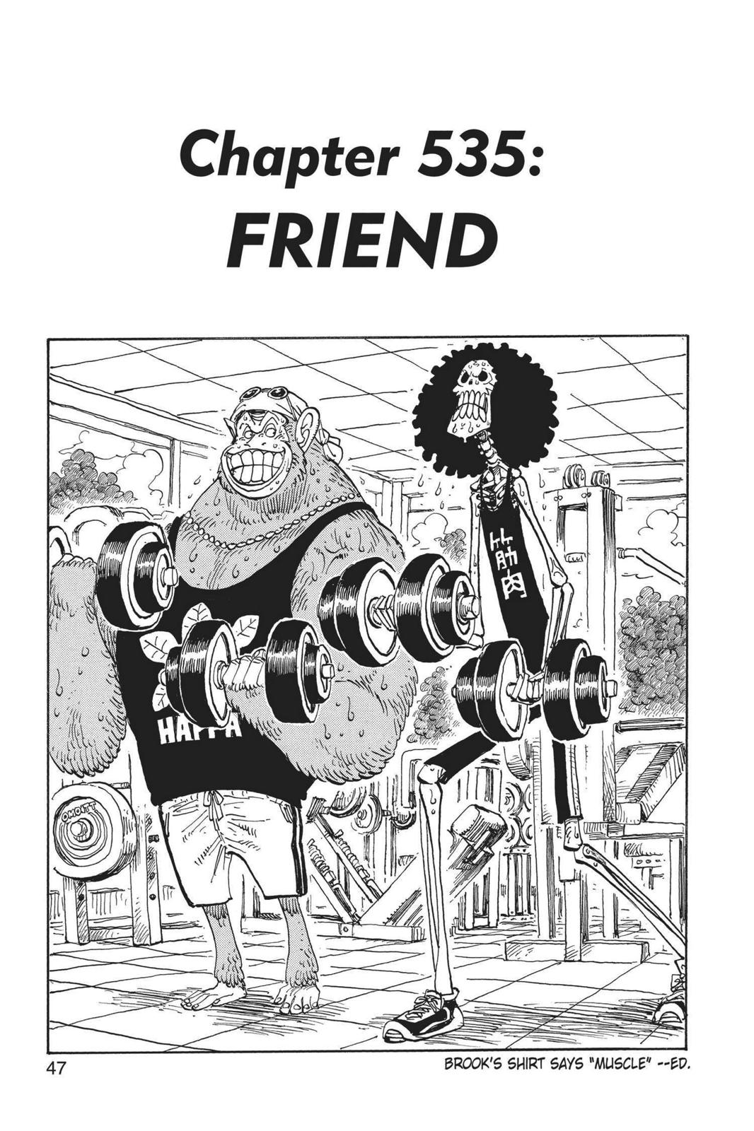One Piece, Chapter 535 image 01
