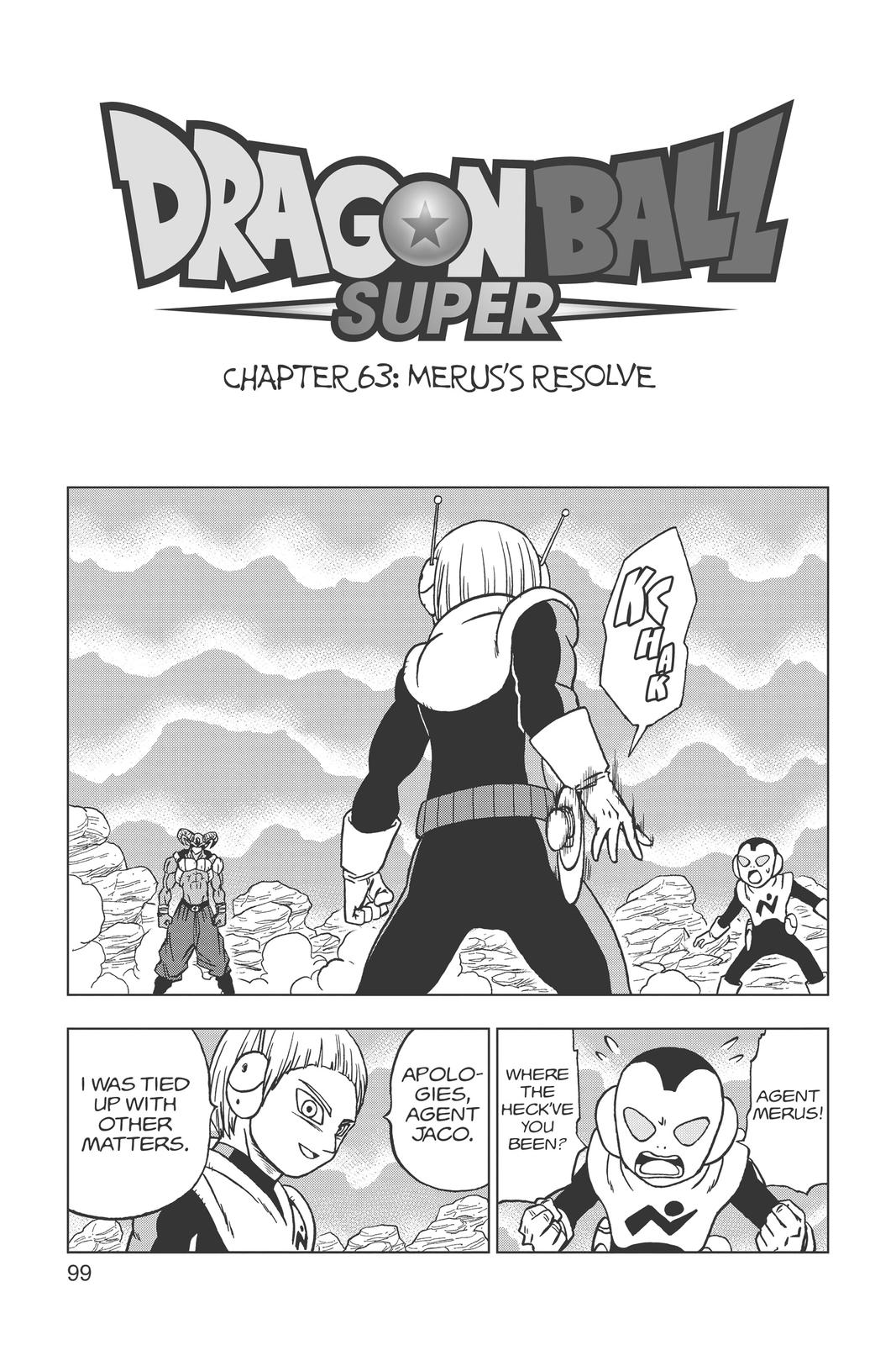  Dragon Ball Super, Chapter 63 image 01