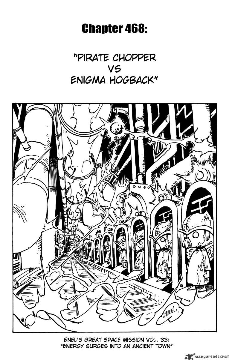 One Piece, chapter 468 image 01