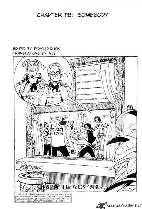 One Piece, chapter 118 image 01